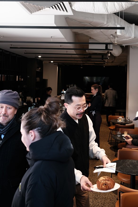 Grab Indonesian-inspired pastries and coffee.