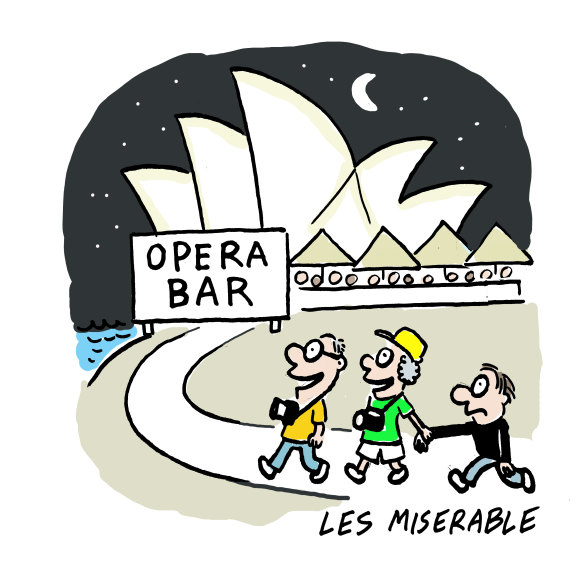 Off to the Opera Bar? 