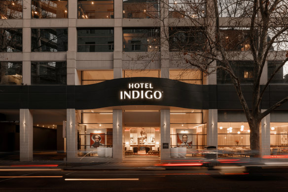 The new Hotel Indigo Melbourne.