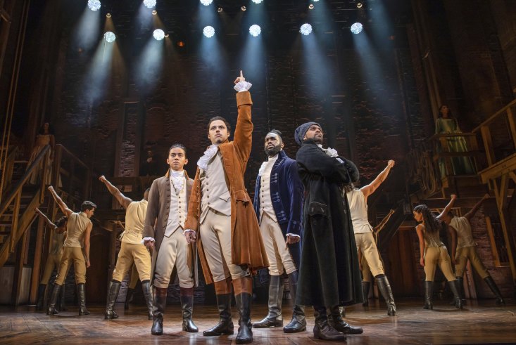 Hamilton show cast 2025