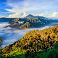 Mount Bromo volcano, East Java.