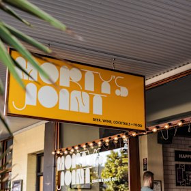 Morty’s Joint is on the main street of Sawtell. 