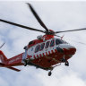 The 11-year-old was taken by air ambulance to Melbourne’s Royal Children’s Hospital. 