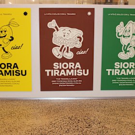 There are three core tiramisu varieties at Siora.