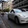 A Tesla Model Y on Ann Street in the Brisbane CBD. 