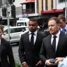 Broncos star Ezra Mam arrives at Brisbane Magistrates Court on Monday, December 16, 2024.
