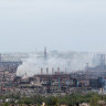 UN rescues civilians from Mariupol plant as Ukrainian fighters try to prevent takeover
