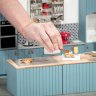 Kate Murdoch, British chef and presenter of Tiny Kitchen, makes 
a bite-size breakfast.