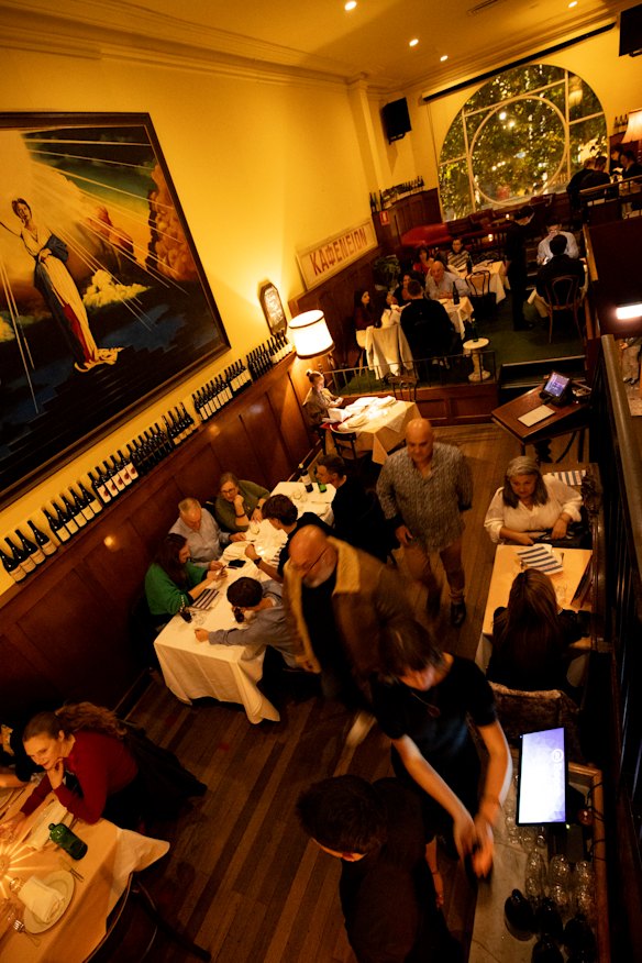 Kafeneion Greek restaurant in Spring street is always a good time.