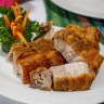 Lechon: crispy skin pork.