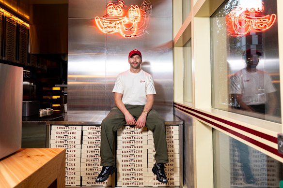 Owner Ali Cengiz hopes to capture the pre- and post-footy crowd attending games at the stadium nearby.