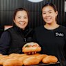 Sisters Trang Nguyen-Vu and Anh-Thu Vu who help run the family business.
