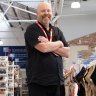 Savers Australia managing director Michael Fisher. The thrift store chain is opening its first-ever store in NSW.
