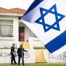 Antisemitic graffiti in Sydney in January.