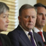 Albanese’s eclectic entourage could make or break him at the polls