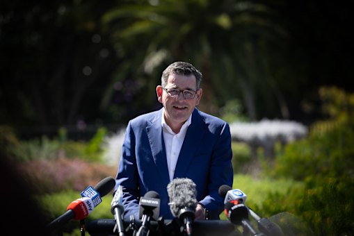 At a snap press conference on Tuesday, Daniel Andrews announced he is stepping down as Victorian premier effective 5pm Wednesday.