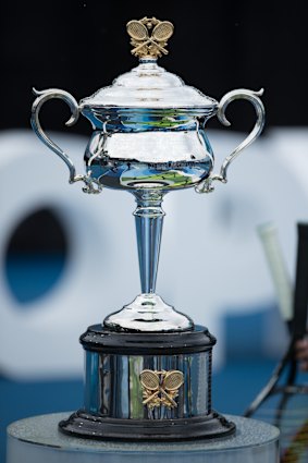 The women's trophy.