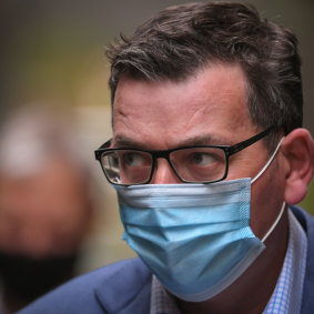Victorian Premier Daniel Andrews has enforced mandatory mask-wearing.