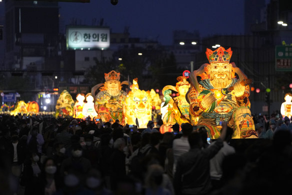Buddha’s birthday is celebrated by South Koreans on May 8 every year.