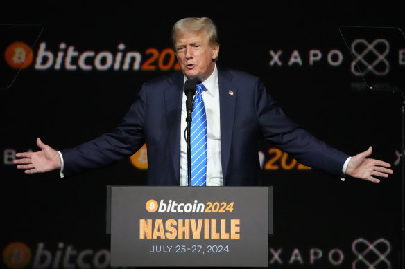 Donald Trump has embraced crypto