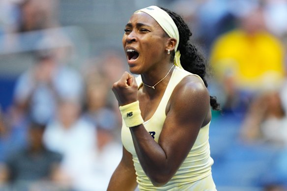 Coco Gauff is hunting a second US Open title.