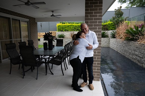 The couple have noticed many young families moving into Leppington, a suburb known for its parks, shopping centres and transport links.