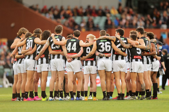 The Magpies are on the hunt for a new coach.