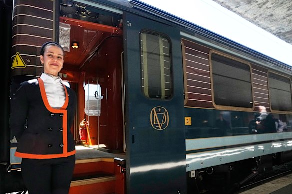 La Dolce Vita Orient Express departs from Rome Ostiense station for a tour of Venice and Tuscany.