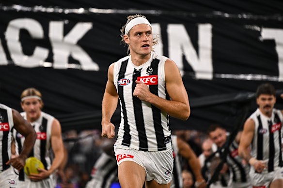 Collingwood captain Darcy Moore.