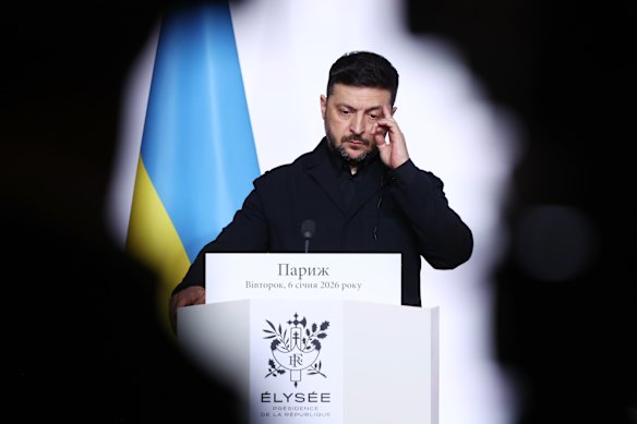 Ukraine President Volodymyr Zelensky. 