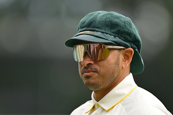 Australian batsman Usman Khawaja. 