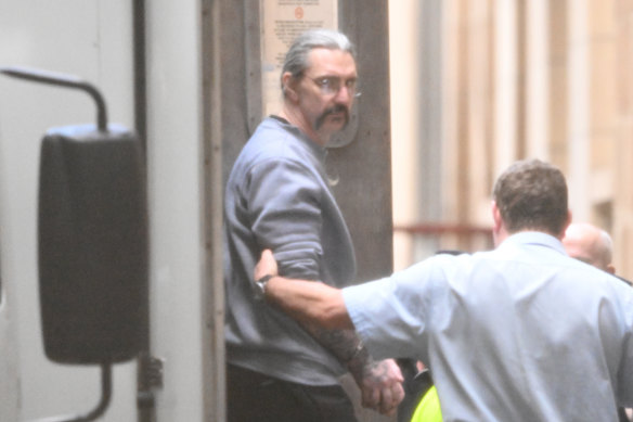 Stuart Heron outside the Supreme Court on Monday.