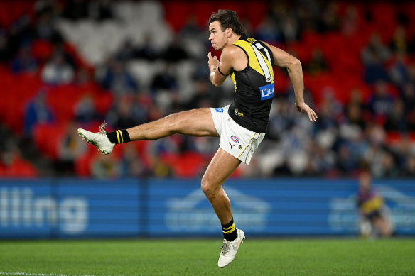 In a season when he signed a five-year contract, Richmond defender Daniel Rioli finished runner-up.