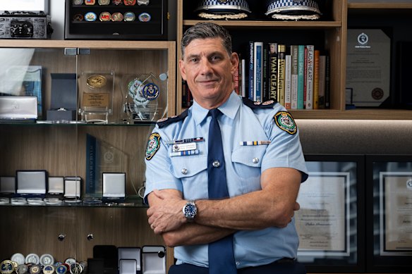 NSW Deputy Police Commissioner Paul Pisanos.