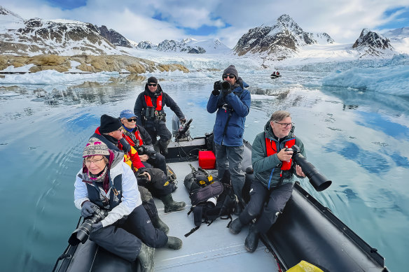 Into the ice with Svalbard Southern Sea Ventures Sea Kayak Tour.