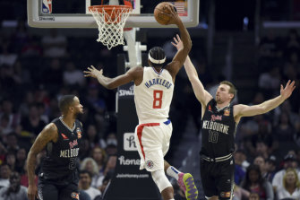 Melbourne United Unable To Slow Clippers In Nba Pre Season