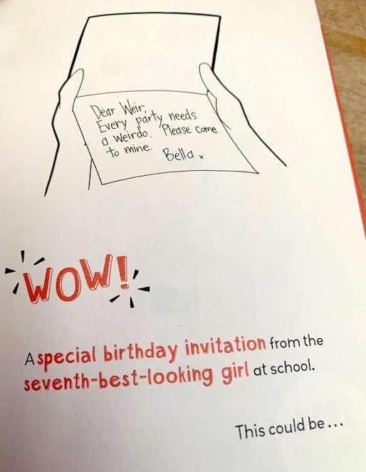 The Weirdo books contained lists ranking girls by their appearance, which were removed from printed versions three years ago; the audiobooks are about to be amended.