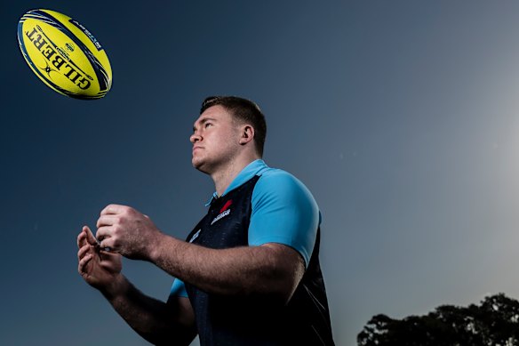 Long journey: Rory O'Connor will arrive at NSW via the Shute Shield, Australian Under 20s, Irish rugby, the Rebels and the NRC. 