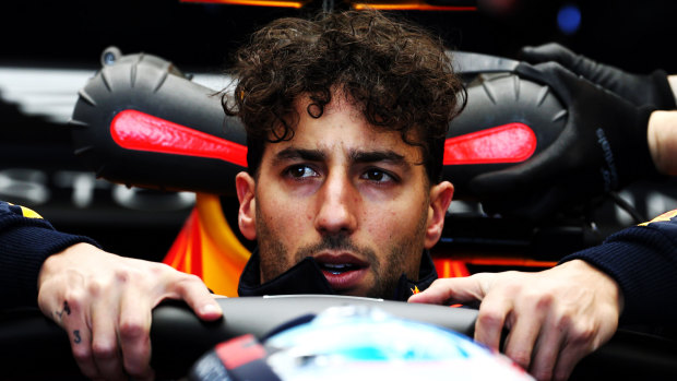 Daniel Ricciardo had a subdued start to his home grand prix.