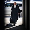 Colin Mandy, SC, arrives at court on Wednesday as he continues his closings submissions for Erin Patterson.