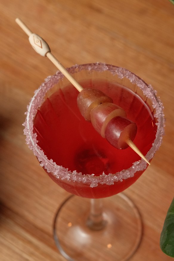 Grape gimlet. 