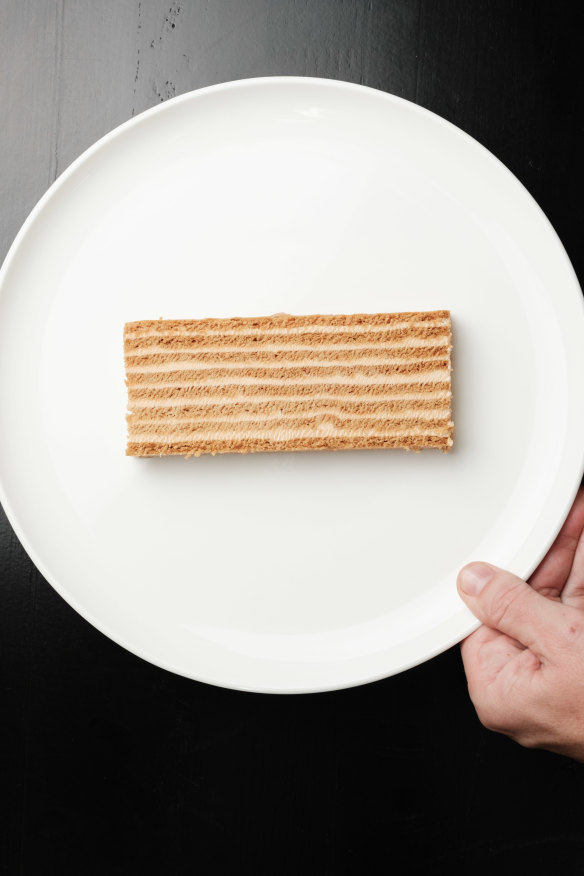 Daria’s Russian honey cake.