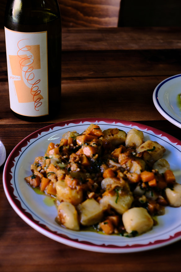 Ask the staff for a wine pairing.
