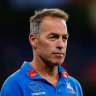 Alastair Clarkson returns to coaching this week against Melbourne after 10 games off.