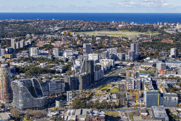 Green Square is Sydney’s highest density residential precinct.