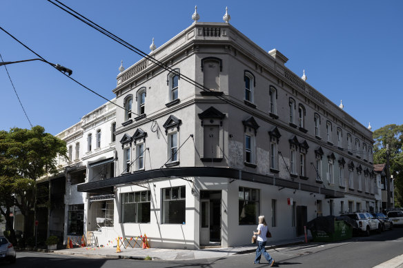 The Grand National Hotel has been undergoing extensive renovation.