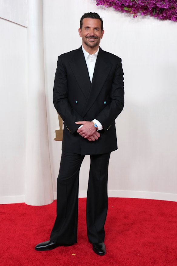 Bradley Cooper in Louis Vuitton.