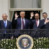 Trump presides as Israel, two Arab states sign historic pacts