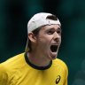 Australia on brink of Davis Cup elimination, Britain beat France 2-1