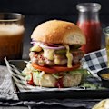 Can’t decide between a sausage and a burger at a barbecue? Why not have both?